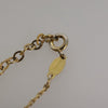 Secondhand Christian Dior CD Pendant Necklace Gold-plated