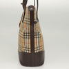 Secondhand Burberry Nova Check Tote canvas check pattern