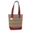 Secondhand Burberry Nova Check Tote canvas check pattern