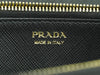 Secondhand Prada Zip Around Tab Wallet Saffiano