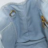Secondhand Prada Canapa Tote Gray Canvas Accessories