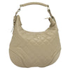 Secondhand Burberry Hoxton Hobo Beige Leather Bags
