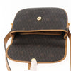 Christian Dior Vintage Honeycomb Shoulder Bag Canvas and Leather