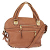 Secondhand Chloe Angie Tote Brown Leather Accessories