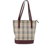 Secondhand Burberry Nova Check Tote canvas check pattern