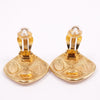 Secondhand Chanel Vintage Earring Gold Plated Jewelry