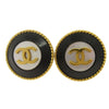 Secondhand Chanel CC Round Earrings