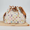 Secondhand Louis Vuitton Petit Noe Handbag Monogram Multicolor