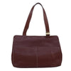 Secondhand Burberry Handle Tote Brown Leather Accessories