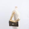 Christian Dior Vintage CD Chain Flap Shoulder Bag Diorissimo Canvas