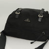 Secondhand Prada Double Buckle Flap Messenger Bag Tessuto