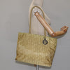Christian Dior Vintage Trotter Open Tote Diorissimo Canvas
