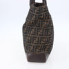 Fendi Vintage Open Tote Zucca Canvas with Leather