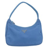 Secondhand Prada Hobo Tessuto Blue Nylon Bags
