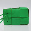 Secondhand Bottega Veneta Cassette Green Leather Bags