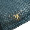 Prada Madras Shoulder Bag Leather