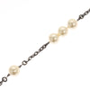 Secondhand Chanel CC Pearl Necklace Faux Pearls and