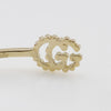 Secondhand Gucci GG Running Cuff Bracelet 18K Yellow Gold with Diamonds