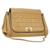 Chanel Chocolate Bar Flap Bag Quilted Lambskin