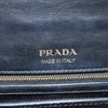 Prada Metal Ribbon Shoulder Bag City Calfskin