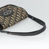 Christian Dior Vintage CD Logo Shoulder Bag Leather