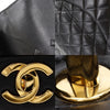Chanel Vintage Twin Top Handle Flap Bag Quilted Lambskin
