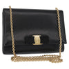 Salvatore Ferragamo Vala Chain Shoulder bag Leather