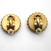 Secondhand Chanel Vintage Round CC Clip-On Earrings