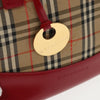 Secondhand Burberry Nova Handbag Check Pattern
