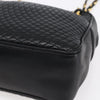 Bally Vintage Chain Shoulder Bag Quilted Leather