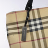 Secondhand Burberry Nova Check Tote canvas check pattern