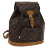 Louis Vuitton Vintage Montsouris Backpack Monogram Canvas