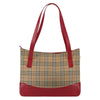 Secondhand Burberry Nova Check Tote canvas check pattern
