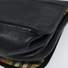 Burberry Flap Shoulder Bag Leather