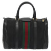Secondhand Gucci Vintage Web Boston Bag GG
