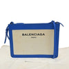 Secondhand Balenciaga Navy Pochette Canvas and
