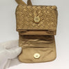 Bottega Veneta Chain Flap Shoulder Bag Leather