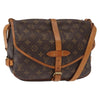 Louis Vuitton Saumur Handbag Monogram Canvas