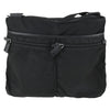 Secondhand Prada Double Pocket Zip Messenger Tessuto