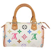 Secondhand Louis Vuitton Speedy Mini HL Handbag Monogram Multicolor