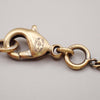 Secondhand Chanel CC Drop Pendant Necklace Metal with