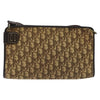 Christian Dior Vintage Trotter Shoulder Bag Canvas