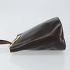 Secondhand Celine Circle logo Brown Leather Bags