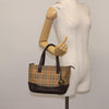 Secondhand Burberry Nova Check Tote Canvas and