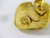 Secondhand Chanel Vintage CC Diamond Shape Clips-On Earrings Gold-Plated