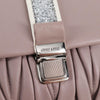 Miu Miu Madras Chain Clutch Matelasse Leather with Glitter