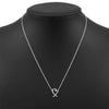 Secondhand Tiffany & Co. Paloma Picasso Loving Heart Pendant Necklace Silver 925