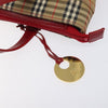 Secondhand Burberry Nova Check Handbag Nova Check Canvas and