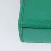 Secondhand Celine Shoulder Bag Green Leather Bags