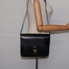 Celine Flap Shoulder Bag Leather